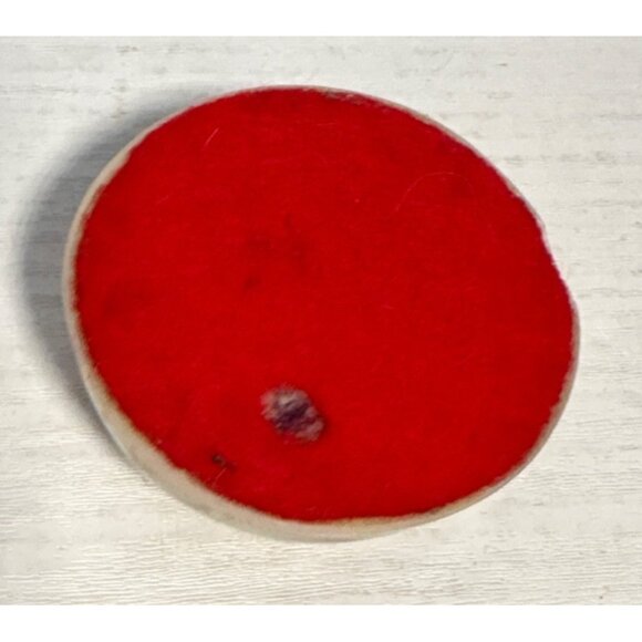 Vintage  Scorpion Paperweight Tombstone Dome Resin Bug Display Red Felt Base - Picture 4 of 8